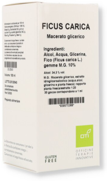 FICUS CARICA MACERATO GLICERICO 10% GOCCE 100ML - Farma Nice