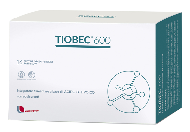 TIOBEC 600 16 BUSTINE OROSOLUBILI - Farma Nice