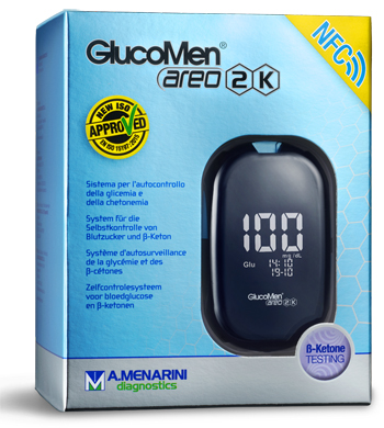 STRUMENTO GLUCOMEN AREO 2K METER SET PER MONITORAGGIO DIABETE - Farma Nice