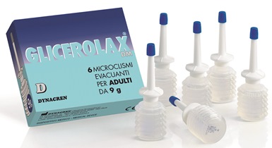 GLICEROLAX ADULTI MICROCLISMI EVACUANTI 6 PEZZI X 9 G CONTIENE AMIDO DI RISO - Farma Nice