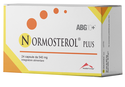 NORMOSTEROL PLUS 24 CAPSULE 520MG SENZA GLUTINE NATURALMENTE PRIVO DI LATTOSIO - Farma Nice