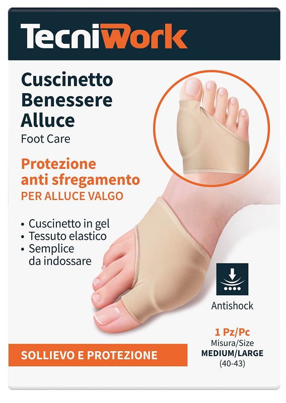 BENESSERE ALLUCE CUSCINETTO MEDIUM/LARGE 1 PEZZO - Farma Nice