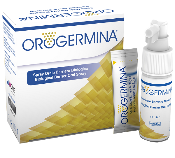 OROGERMINA SPRAY ORALE 2 FLACONI X 10 ML + 2 BUSTINE 1,15 G DI LIOFILIZZATO + 2 NEBULIZZATORI ORALI - Farma Nice