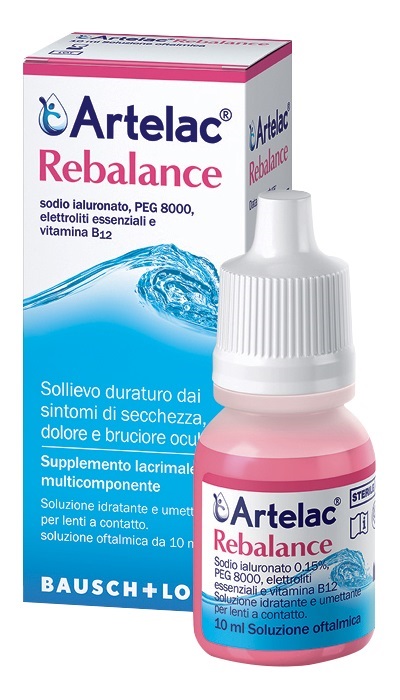 ARTELAC REBALANCE GOCCE OCULARI MULTIDOSE SENZA CONSERVANTI 10 ML - Farma Nice
