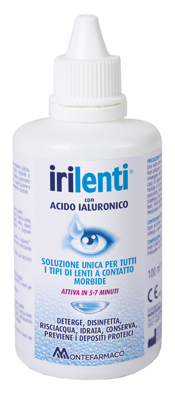 SOLUZIONE UNICA PER LENTI A CONTATTO IRILENTI 100ML - Farma Nice