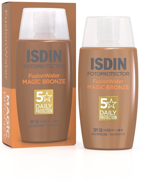 FUSION WATER MAGIC COLOR BRONZE SPF50 50 ML - Farma Nice