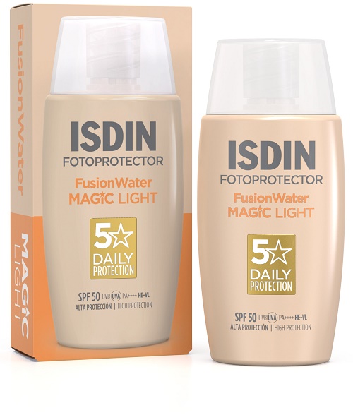 FUSION WATER MAGIC COLOR LIGHT SPF50 50 ML - Farma Nice