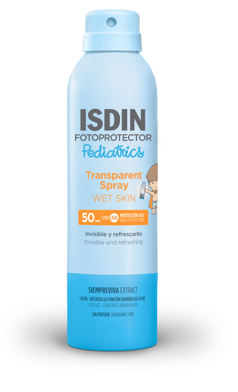 TRANSPARENT SPRAY WET SKIN PEDIATRICS SPF50 250 ML - Farma Nice