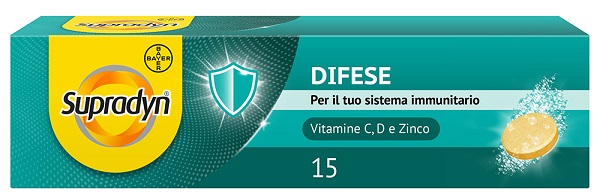 SUPRADYN DIFESE 15 COMPRESSE EFFERVESCENTI - Farma Nice