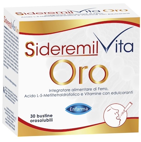 SIDEREMIL VITA ORO 30 BUSTINE - Farma Nice
