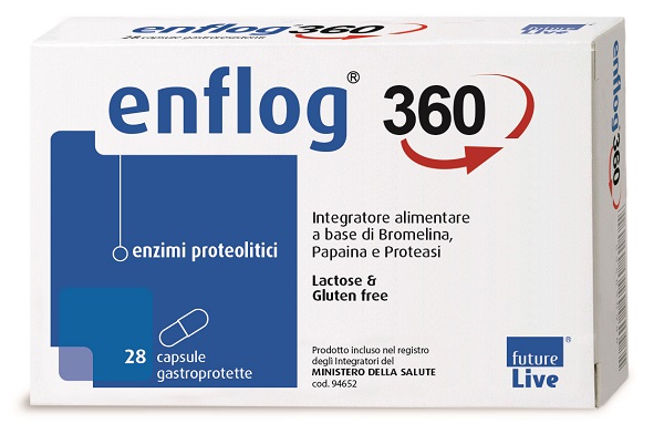 ENFLOG 360 28 CAPSULE GASTRORESISTENTI - Farma Nice