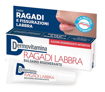 DERMOVITAMINA RAGADI LABBRA BALSAMO RIGENERANTE 8 ML - Farma Nice