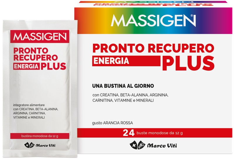 MASSIGEN PRONTO RECUPERO ENERGIA PLUS 24 BUSTINE 12 G - Farma Nice