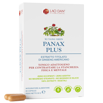 PANAX PLUS GINSENG AMERICANO 60 CAPSULE - Farma Nice
