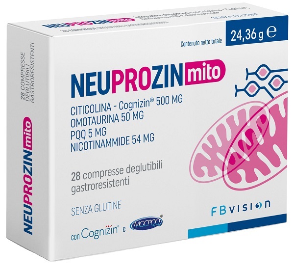 NEUPROZIN MITO 28 COMPRESSE GASTRORESISTENTI - Farma Nice