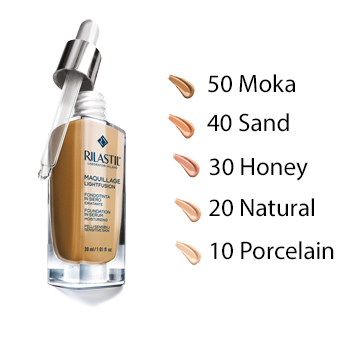 RILASTIL MAQUILLAGE FONDOTINTA SIERO IDRATANTE PROTETTIVO 40 30 ML - Farma Nice