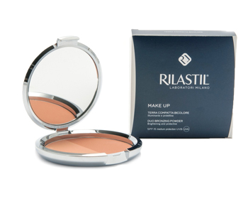 RILASTIL MAQUILLAGE TERRA COMPATTA ILLUMINANTE BICOLOR 18 G - Farma Nice