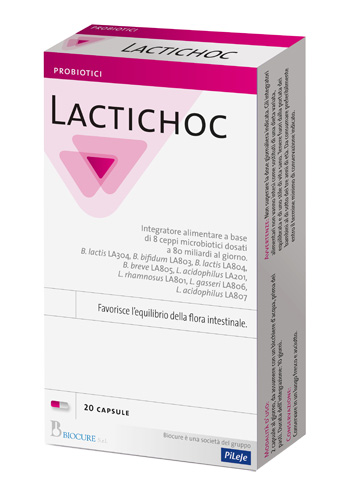 LACTICHOC 20 CAPSULE - Farma Nice