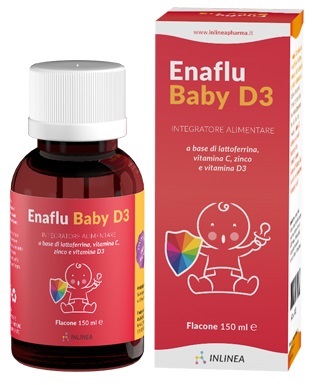 ENAFLU BABY D3 SOLUZIONE ORALE 150 ML - Farma Nice