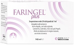 FARINGEL PLUS 20 STICK PACK 7 ML - Farma Nice