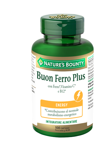 BUON FERRO PLUS 100 CAPSULE - Farma Nice