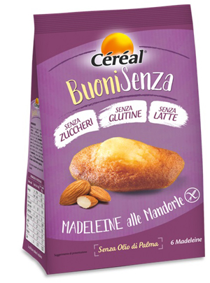 CEREAL BUONISENZA MADELEINE ALLE MANDORLE 180 G - Farma Nice