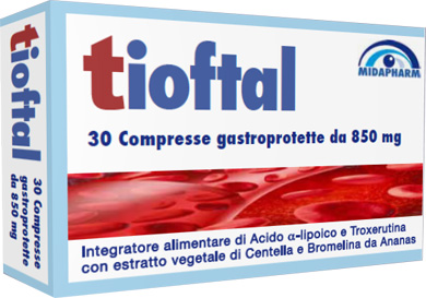 TIOFTAL 30 COMPRESSE GASTROPROTETTE - Farma Nice