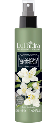 EUPHIDRA ACQUA PROFUMATA GELSOMINO IN FLACONE CON ETICHETTA POMPA SPRAY - Farma Nice