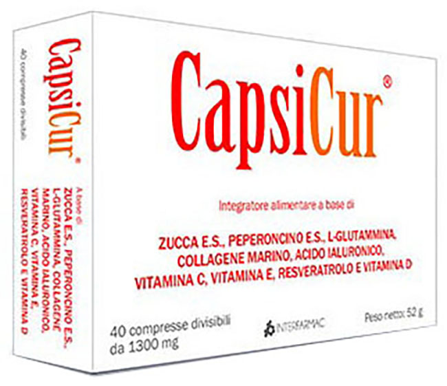 CAPSICUR 40 COMPRESSE - Farma Nice