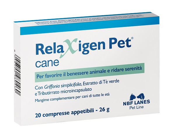 RELAXIGEN PET CANE BLISTER 20 COMPRESSE APPETIBILI - Farma Nice