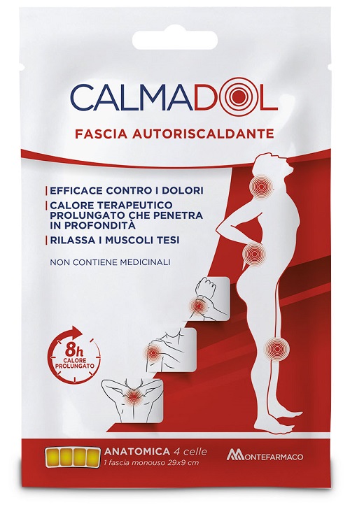CALMADOL FASCIA AUTORISCALDANTE LOMBARE 1 PEZZO - Farma Nice