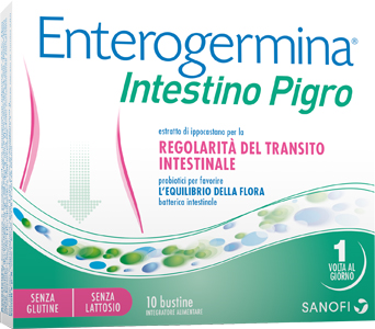 ENTEROGERMINA INTESTINO PIGRO 10 BUSTINE - Farma Nice