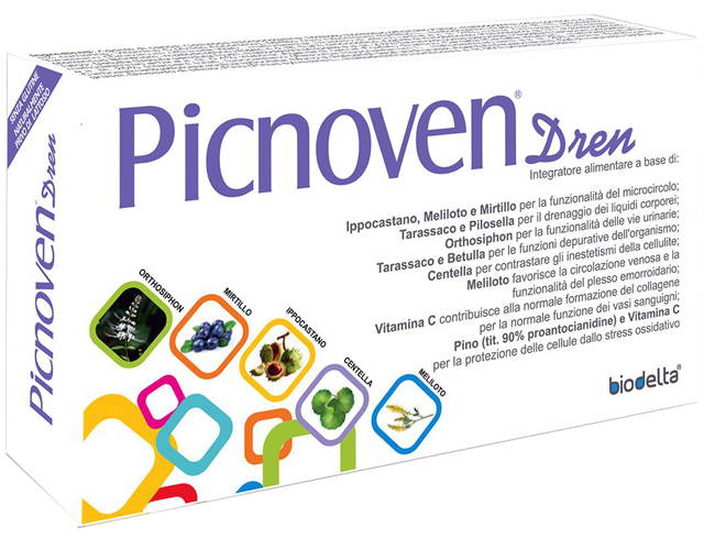 PICNOVEN DREN 50 COMPRESSE 31 G - Farma Nice
