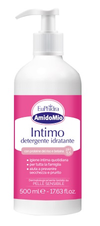EUPHIDRA AMIDOMIO INTIMO DETERGENTE IDRATANTE 500 ML - Farma Nice