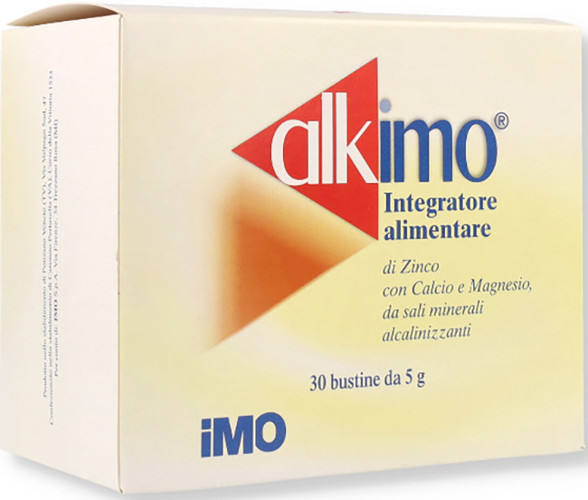 ALKIMO INTEGRATORE ZINCO CALCIO/MAGNESIO 30 BUSTINE - Farma Nice