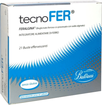 TECNOFER EFFERVESCENTE 21 BUSTINE - Farma Nice