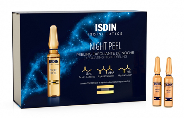 ISDINCEUTICS NIGHT PEEL 10 FIALE 2 ML - Farma Nice