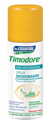 TIMODORE SPRAY DEODORANTE ALLO ZENZERO 150 ML - Farma Nice