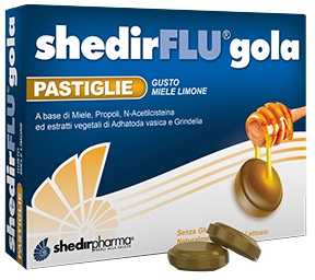 SHEDIRFLU GOLA MIELE/LIMONE 24 PASTIGLIE - Farma Nice