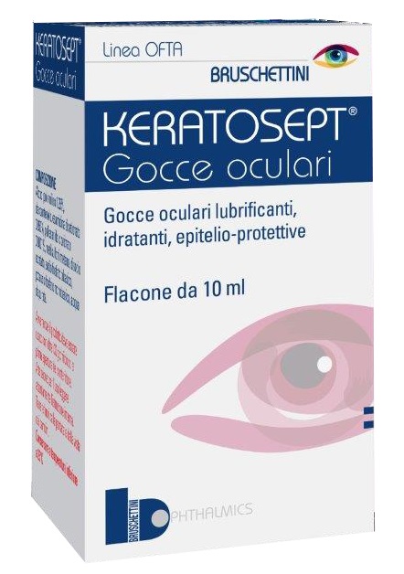 GOCCE OCULARI KERATOSEPT 10 ML - Farma Nice
