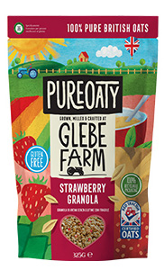 GLEBE FARM GRANOLA AVENA FRAGOLA 325 G - Farma Nice
