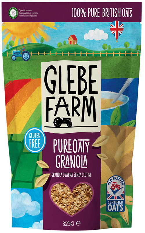 GLEBE FARM GRANOLA AVENA 325 G - Farma Nice