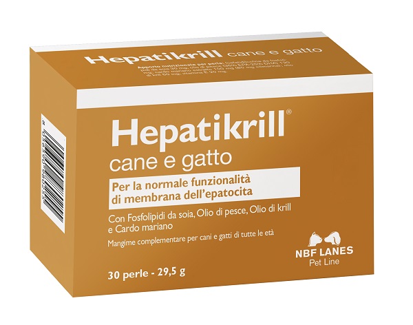 HEPATIKRILL CANI E GATTI BLISTER 30 PERLE - Farma Nice