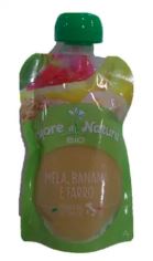 CUORE DI NATURA POUCH MELA BANANA FARRO 100 G - Farma Nice