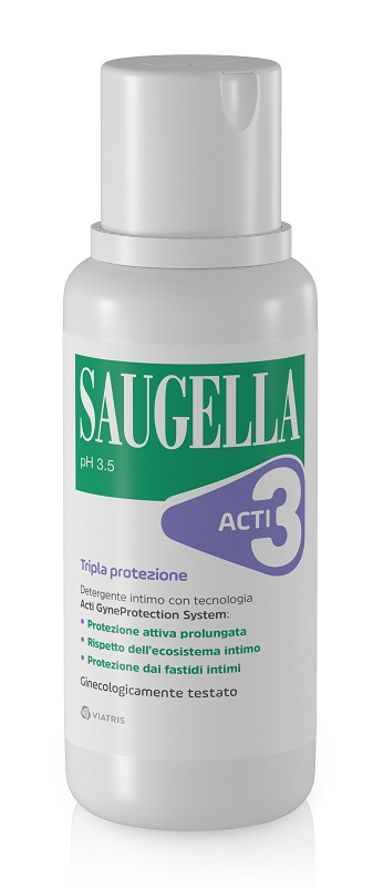SAUGELLA ACTI3 DETERGENTE INTIMO 250 ML - Farma Nice