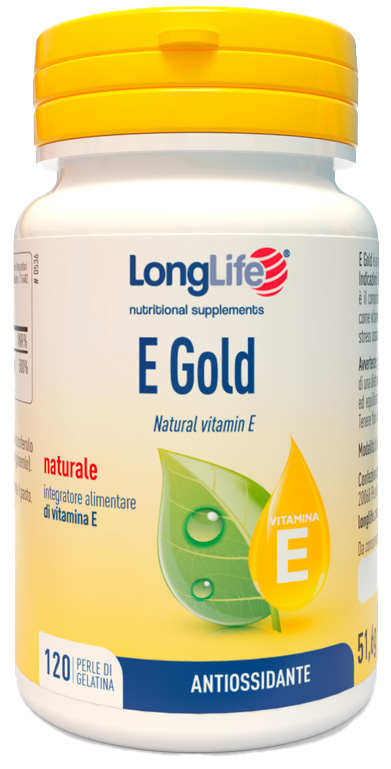 LONGLIFE E GOLD 90UI 120 PERLE - Farma Nice