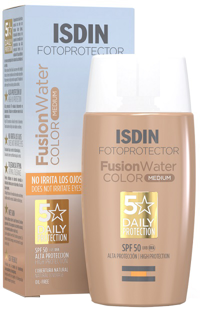FOTOPROTECTOR FUSION WATER COLOR MEDIUM 50 ML - Farma Nice