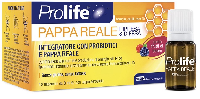 PROLIFE PAPPA REALE 10 FLACONI DA 8 ML - Farma Nice