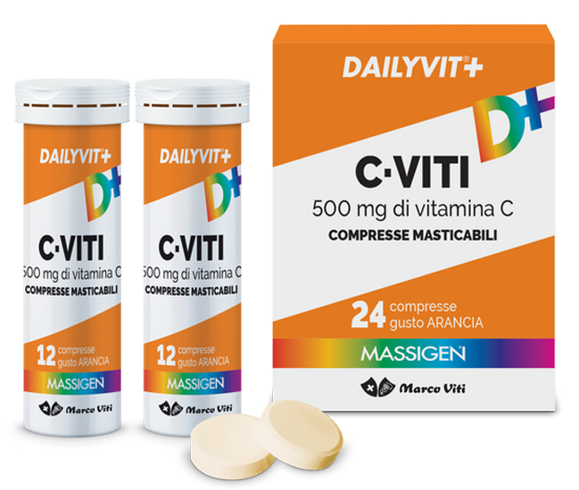C VITI 500 MG 24 COMPRESSE MASTICABILI - Farma Nice