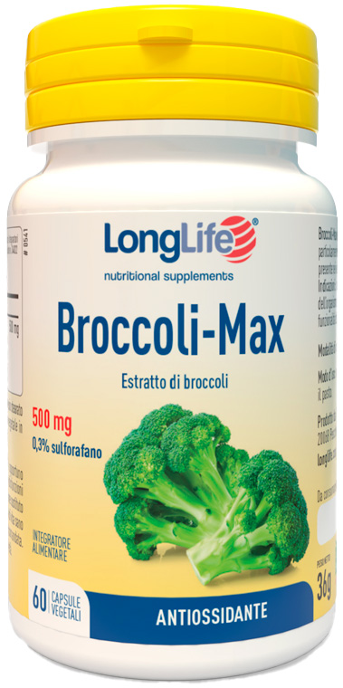 LONGLIFE BROCCOLI MAX 60 CAPSULE - Farma Nice